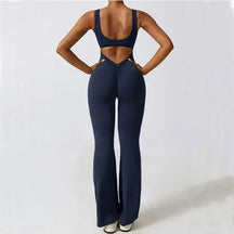 Flared Pants Jumpsuit - SculptAura™