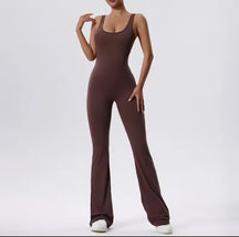 Flared Pants Jumpsuit - SculptAura™