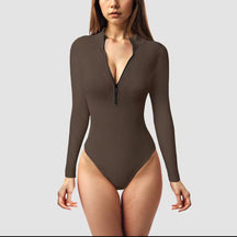 Long-sleeved slimming suits - SculptAura™