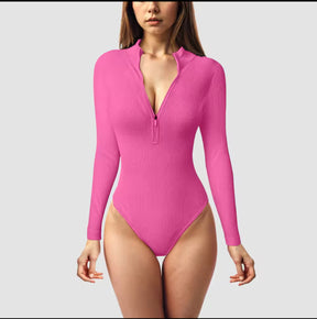 Long-sleeved slimming suits - SculptAura™