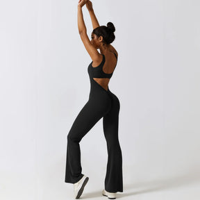 Flared Pants Jumpsuit - SculptAura™