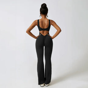 Flared Pants Jumpsuit - SculptAura™