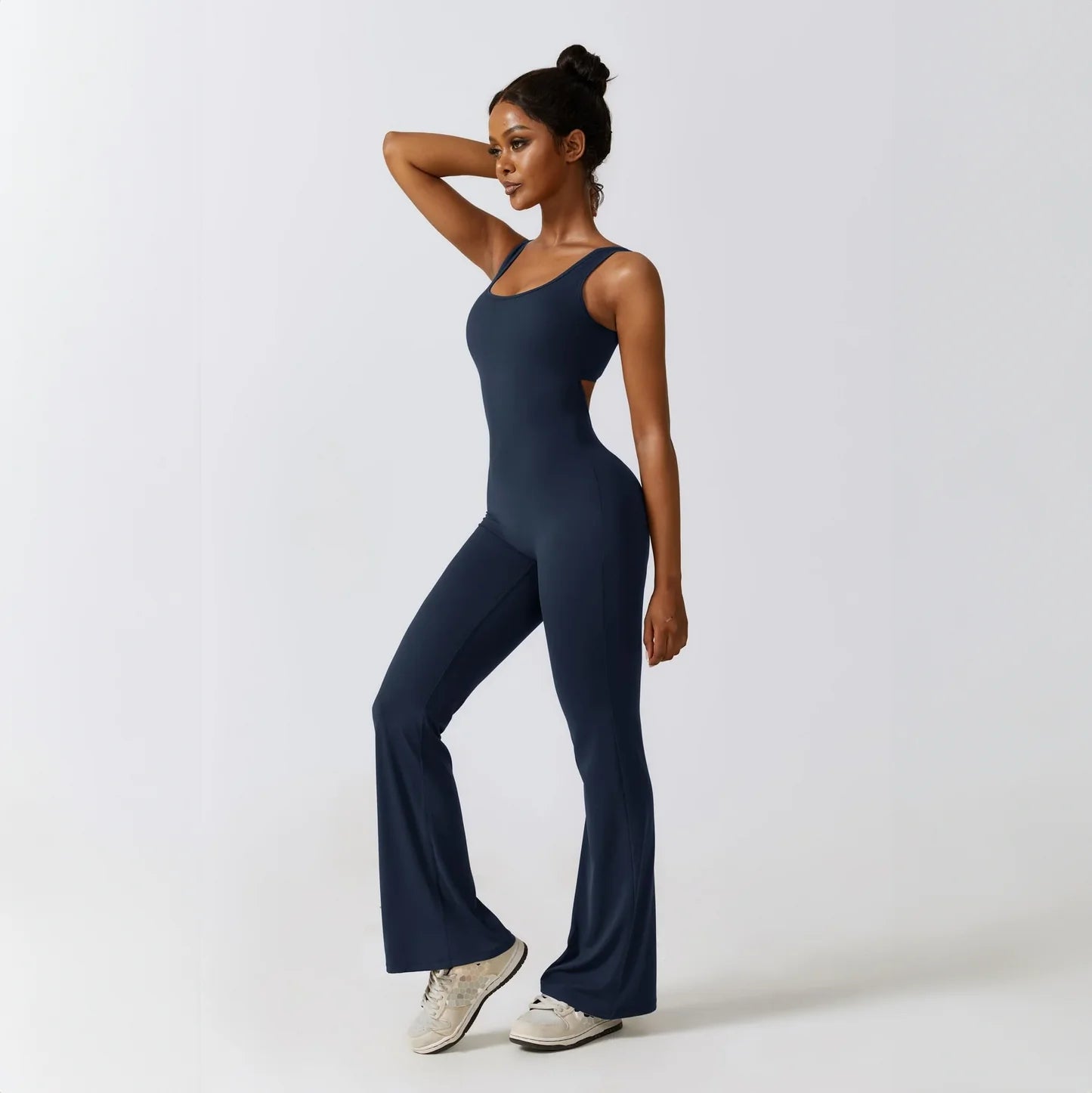 Flared Pants Jumpsuit - SculptAura™